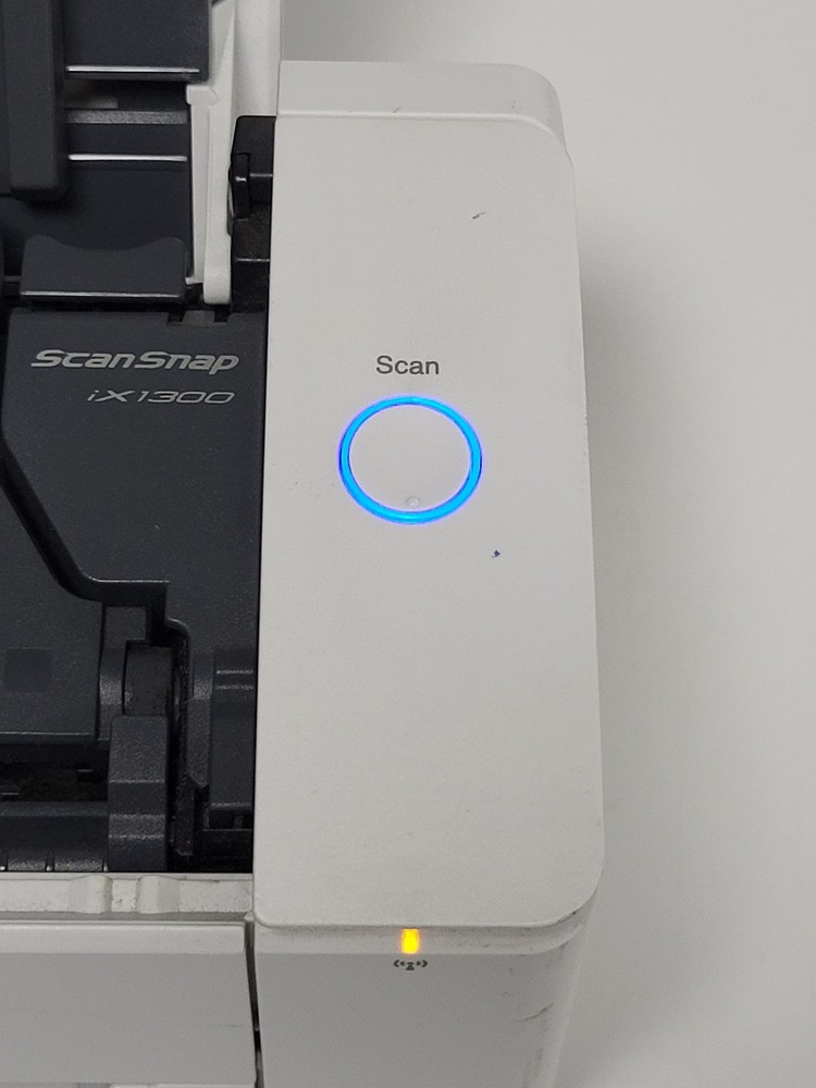Ricoh ScanSnap iX1300 Compact Document Scanner with Power Adapter, USB Cable