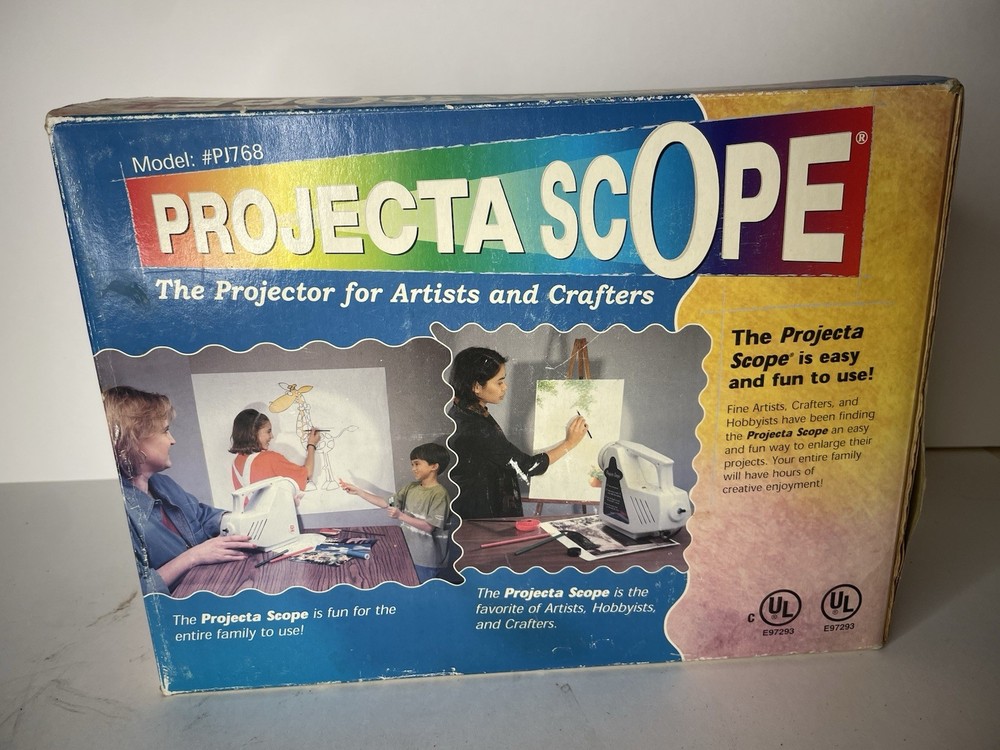 Projecta Scope Model PJ768 - The Projector for Artists and Crafters