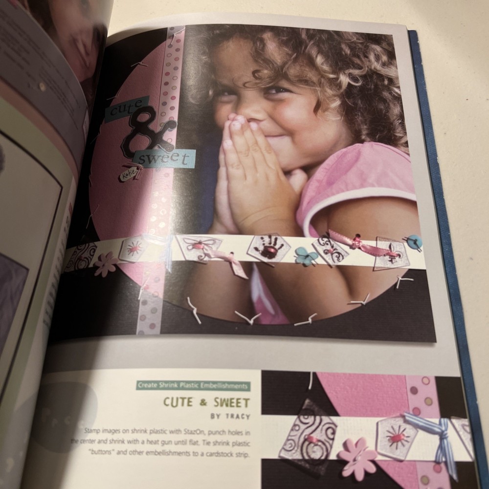 Rubber Stamping Ideas, Designing, And Project Book Lot