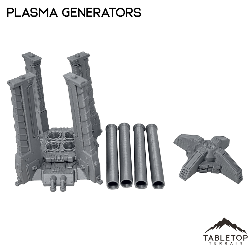 Plasma Generators - Chapters Headquarter - Grimdark Gothic Wargaming Tabletop