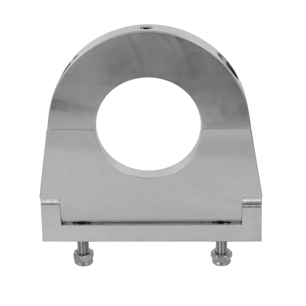 Universal 2" Swivel Base Floor Mount & 2 1/2" Steering Column Drop Kit Aluminum