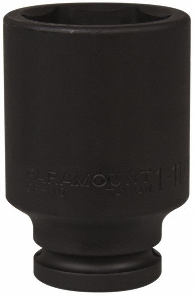 Paramount 1-11/16" Deep Impact Socket, 6-Point, 3/4" Drive