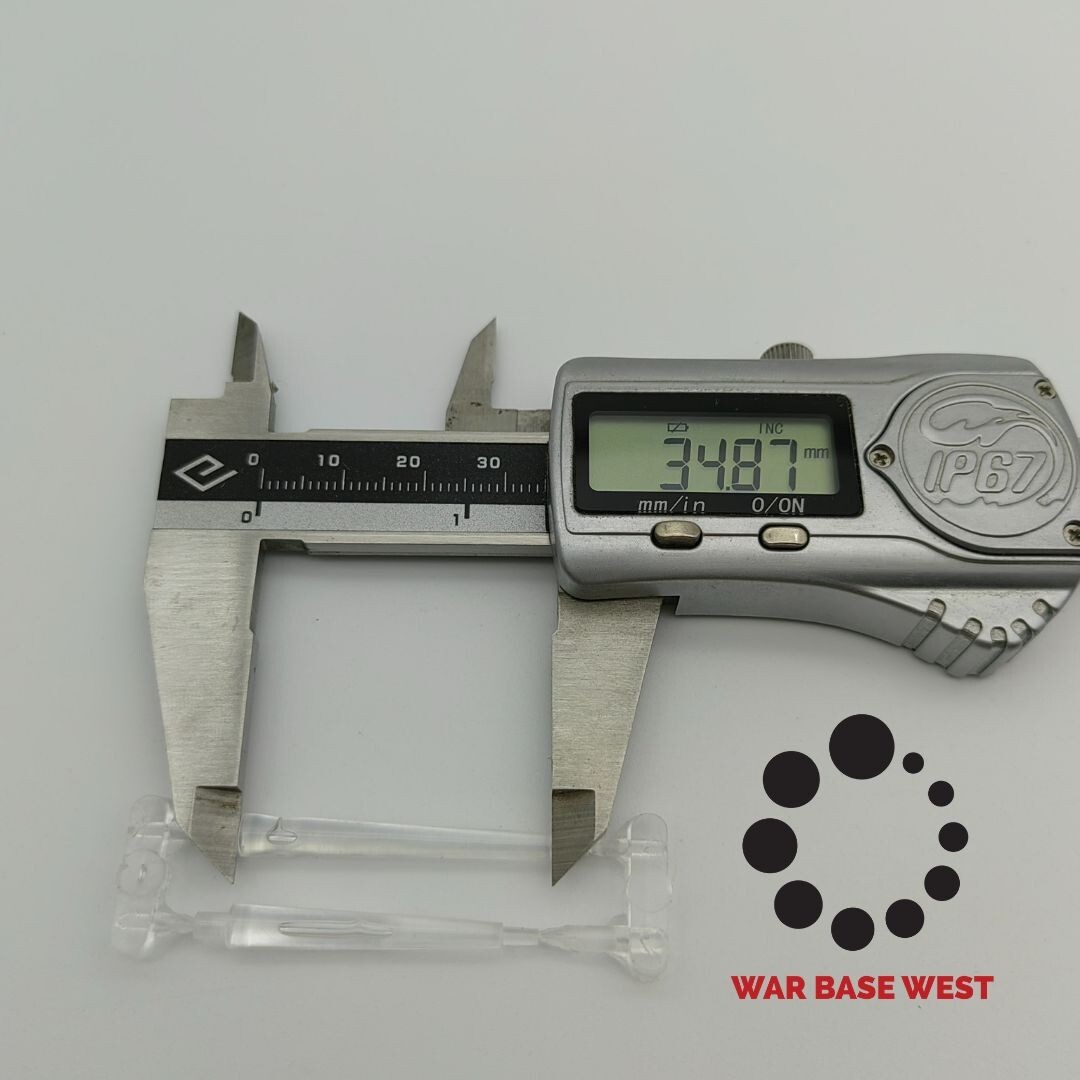 Lot Of 3 60mm Large Round Flying Bases + Stems Used For Warhammer 40K & AoS