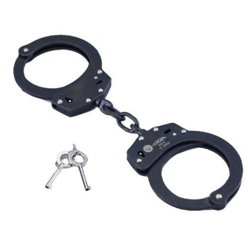 Professional Police Handcuffs Hinged Double Lock Pro-Cuff Speedcuff Quickcuff