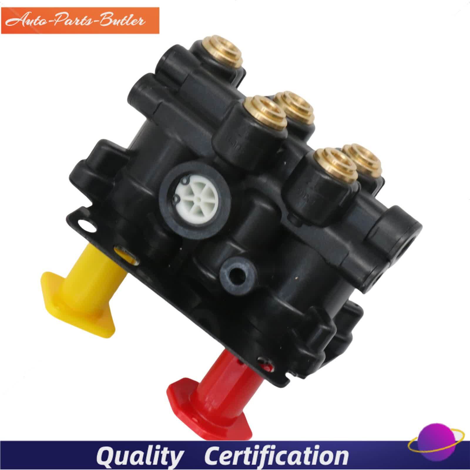 24340522 21315044 K035691 For Volvo VNL Dash Valve Dual Park Brake With 5 Ports