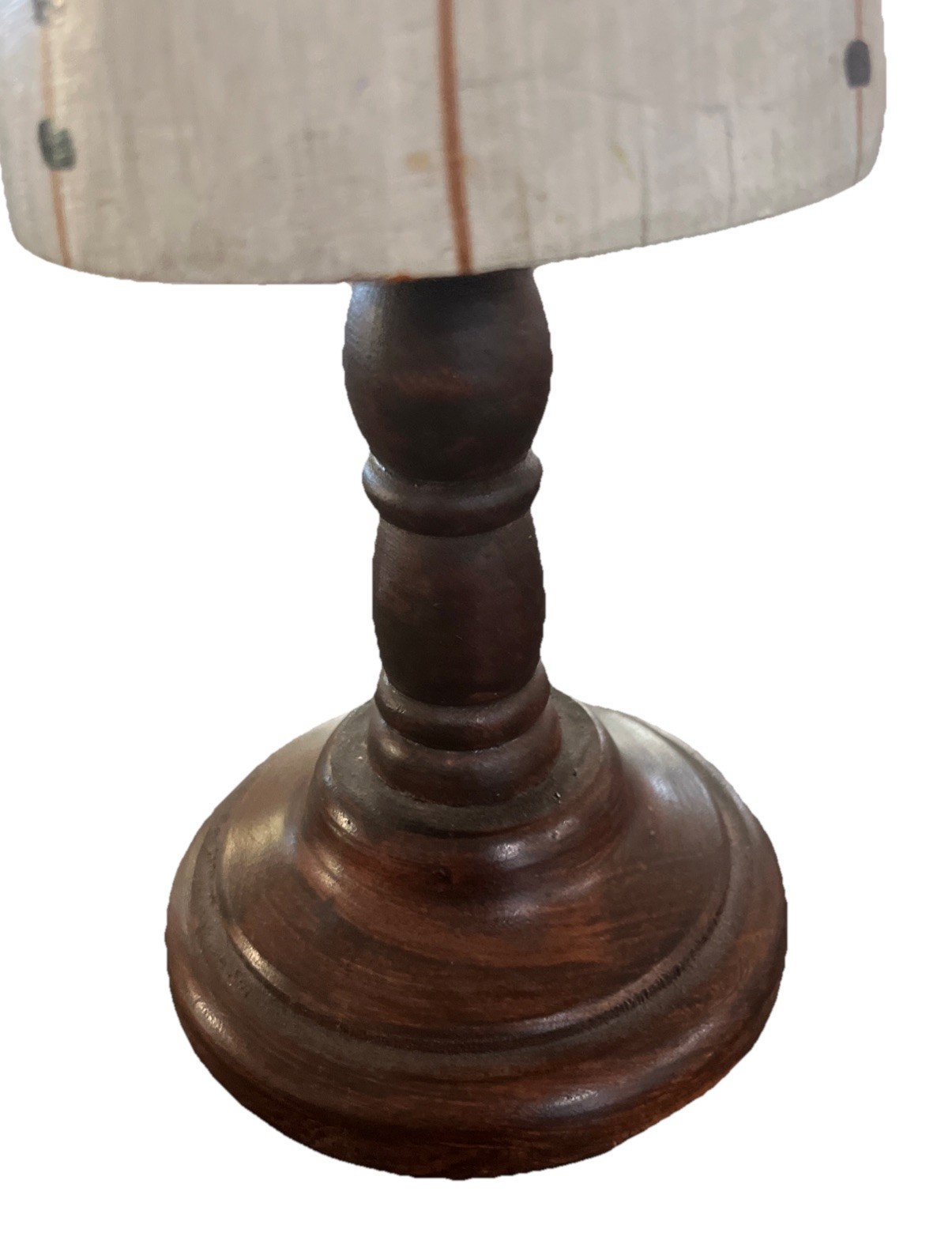 Wood Dress Form Mannequin Decor Hand Painted Lingerie Corset Style Tabletop