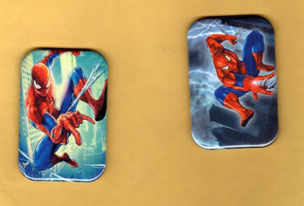 SPIDER-MAN   2 REFRIGERATOR MAGNET  2" X 3"  WITH ROUNDED CORNER