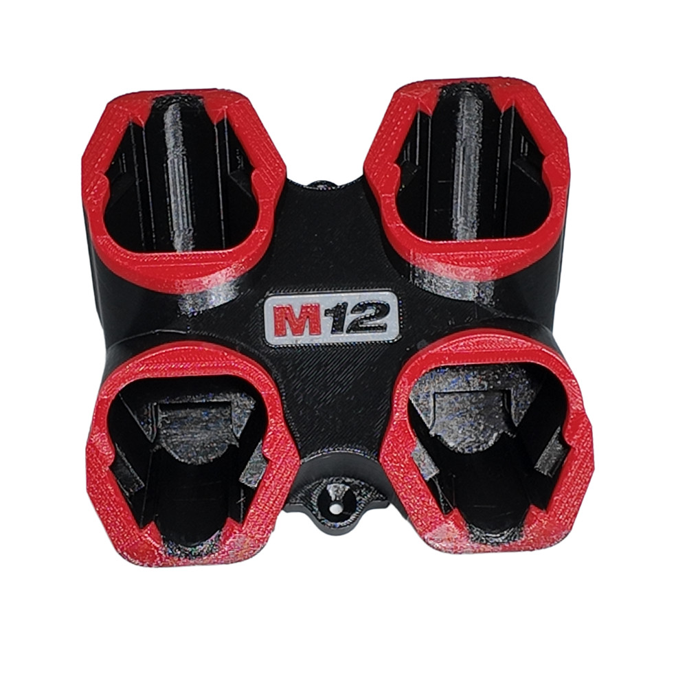 Milwaukee M12 4× Battery Wall Mount – Compact, Clean & Built Tough 🇦🇺