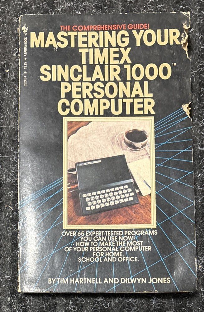 Timex Sinclair 1000 Computer Software Catalog And Mastering Book.