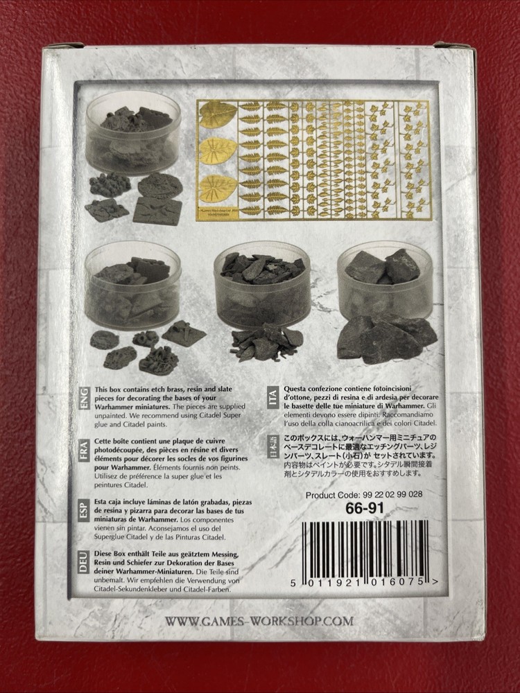 Citadel Warhammer Basing Kit 2009 Games Workshop