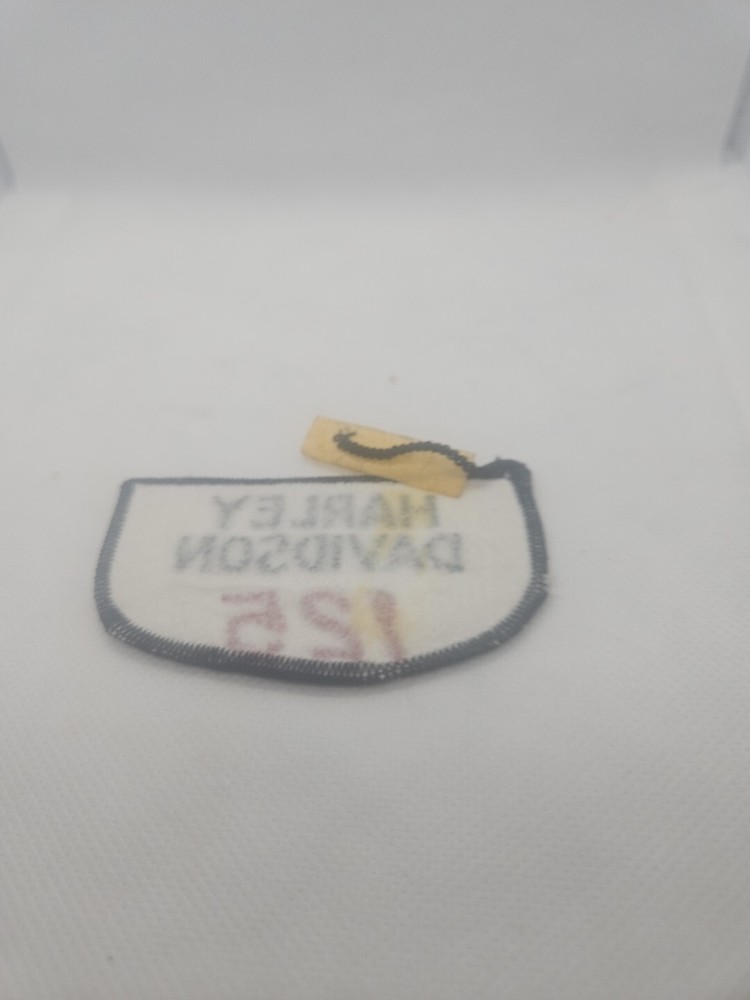 Harley Motorcycle 125 Patch _ Vintage