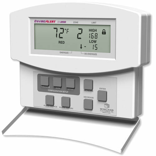 Winland EnviroAlert Dual Zone Digital Console, 12VDC (EA200-12)