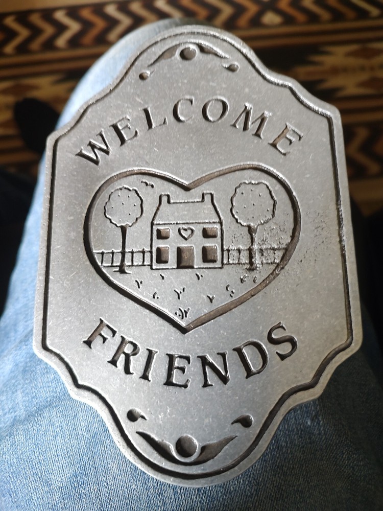 Pewter door knocker by CARSON