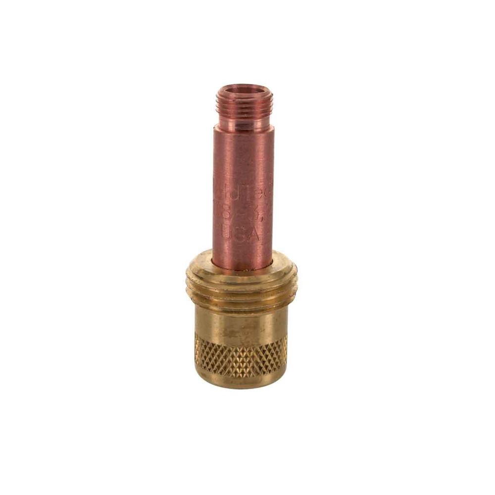 Weldtec 45V27 Gas Lens, 1/8" (3, 2), 2 pack