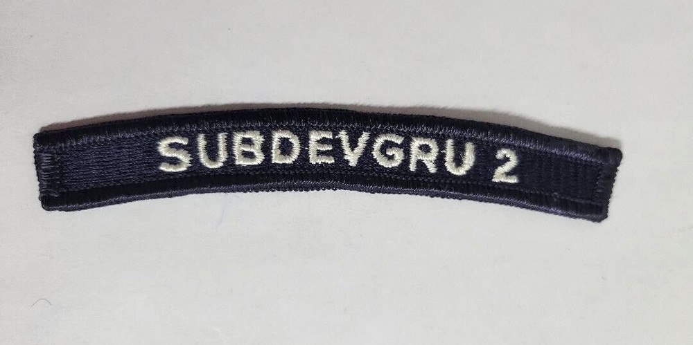 US Navy SUBDEVGRU 2 Submarine Development Group TWO Formed in 1949 Segment Patch