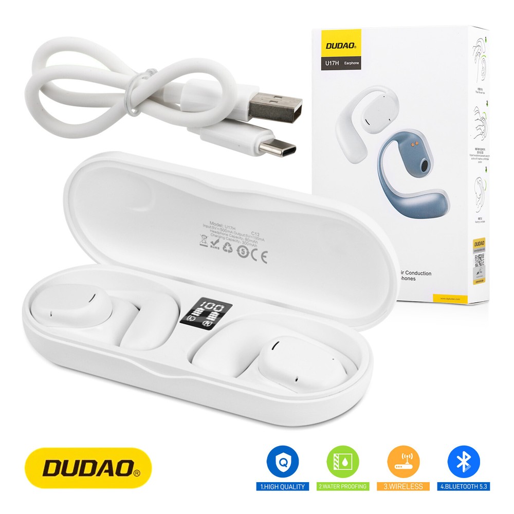 Bluetooth 5.3 Headset OWS Wireless Air Conduction Stereo Headphones Ear Hook