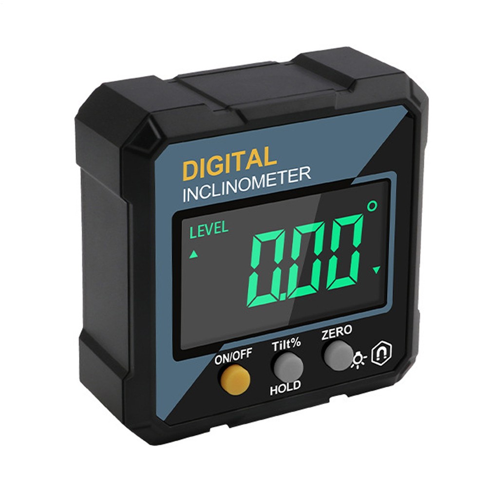 Digital Angle Gauge Magnetic Digital Angle Measuring Tool LED