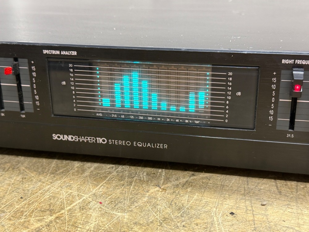 ADC SS-110 Sound Shaper Stereo Frequency Equalizer