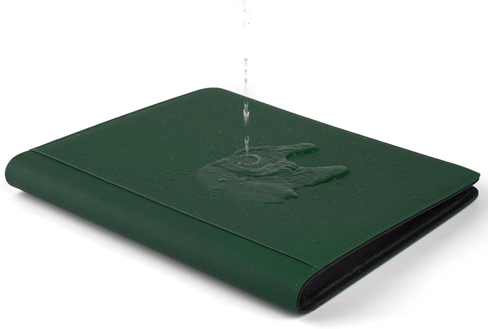 Toploader Binder, Holds 324 Toploaders, 9 Pockets, Top Loader Binder for Cards