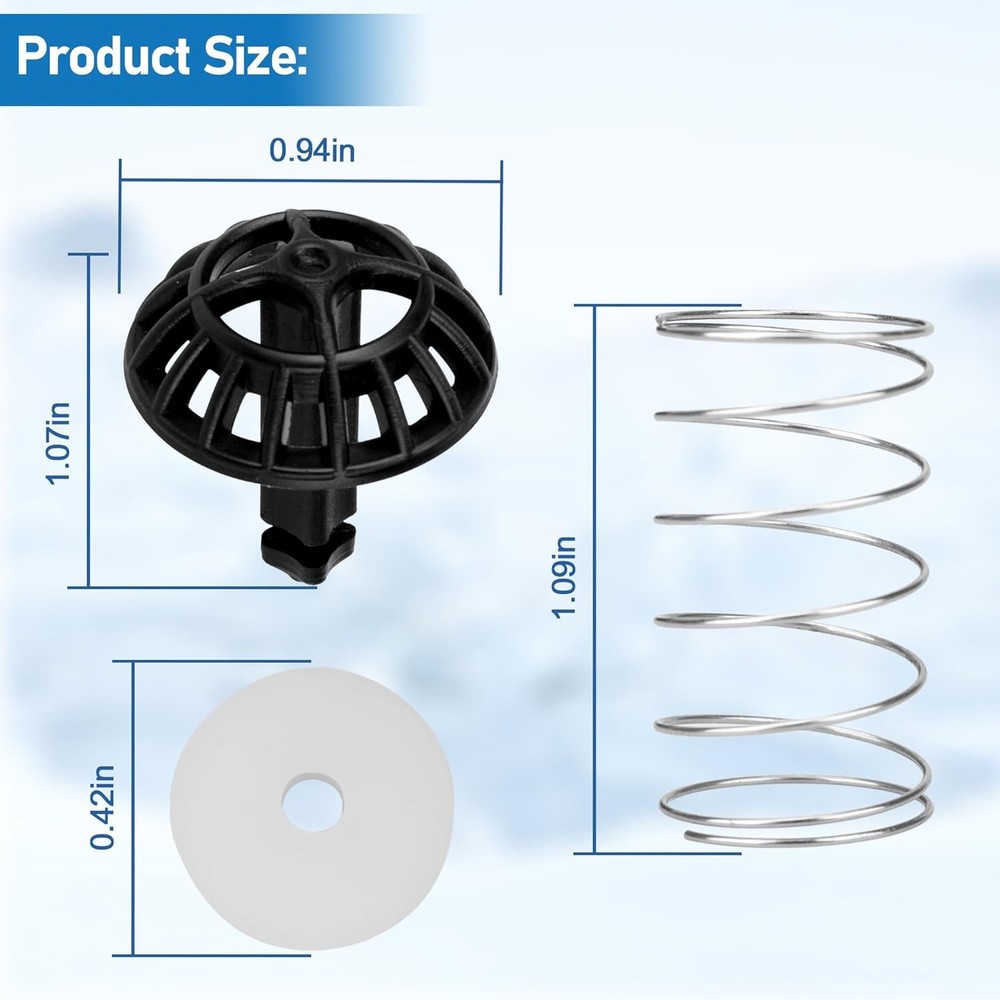 Coffee Machine Brew Basket Bottom Spring Loaded Stopper Kits Replacement for...