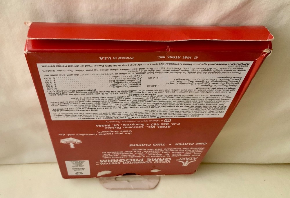 ATARI 2600 Asteroids (CX2649) - 1981 - Tested - See Description