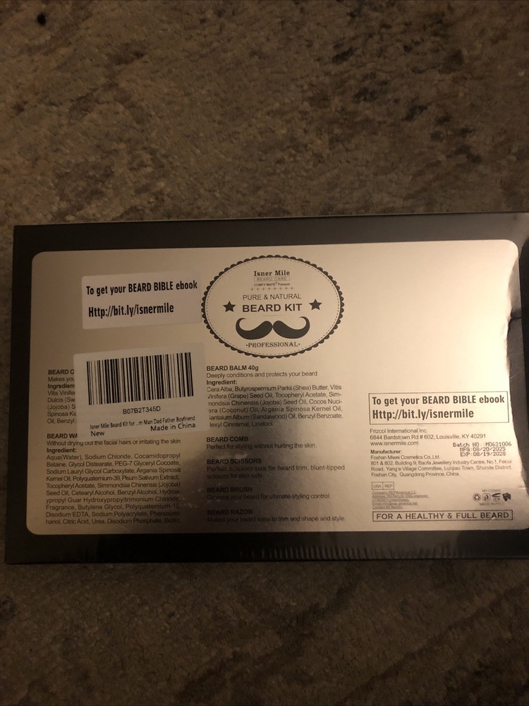 Isner Mile Beard Care