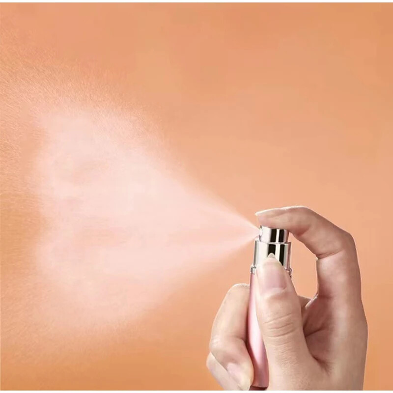 5PCS 8ml Travel Perfume Atomizer Refillable Mini Cologne Spray Bottle Empty New