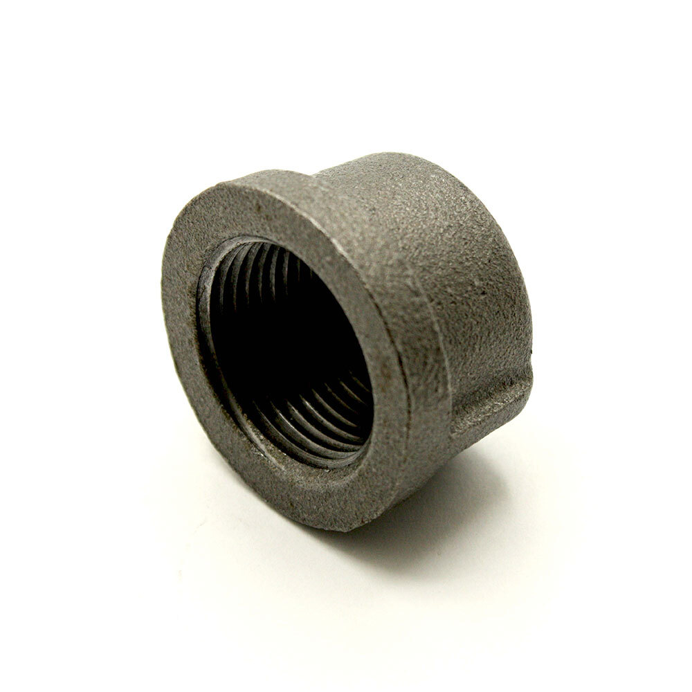Thrifco 9118081 1/4 Black Cap