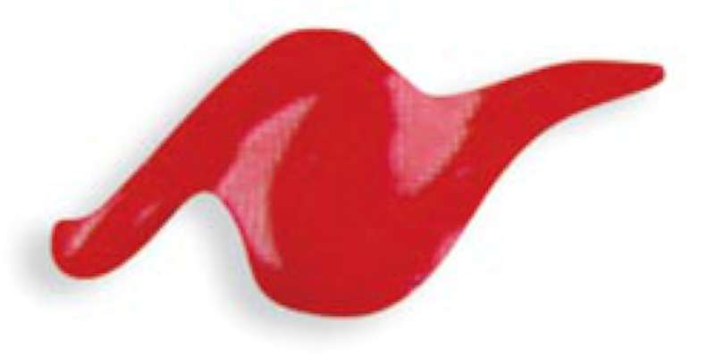 Scribbles 3D Fabric Paint 1oz Shiny - Christmas Red