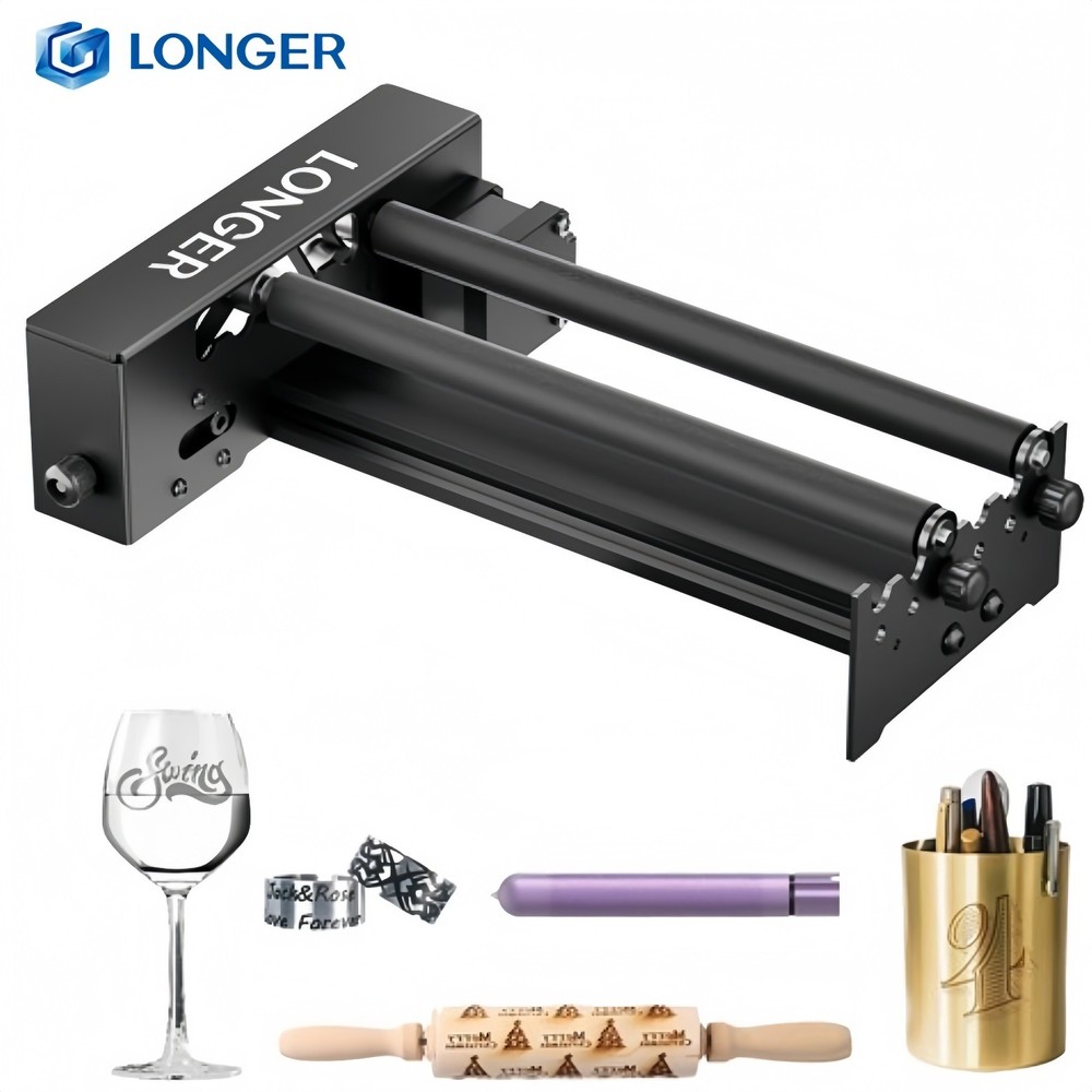 Engraving Machine Rotary Roller & Engraving Machine Rotary Roller Upgrade Kit