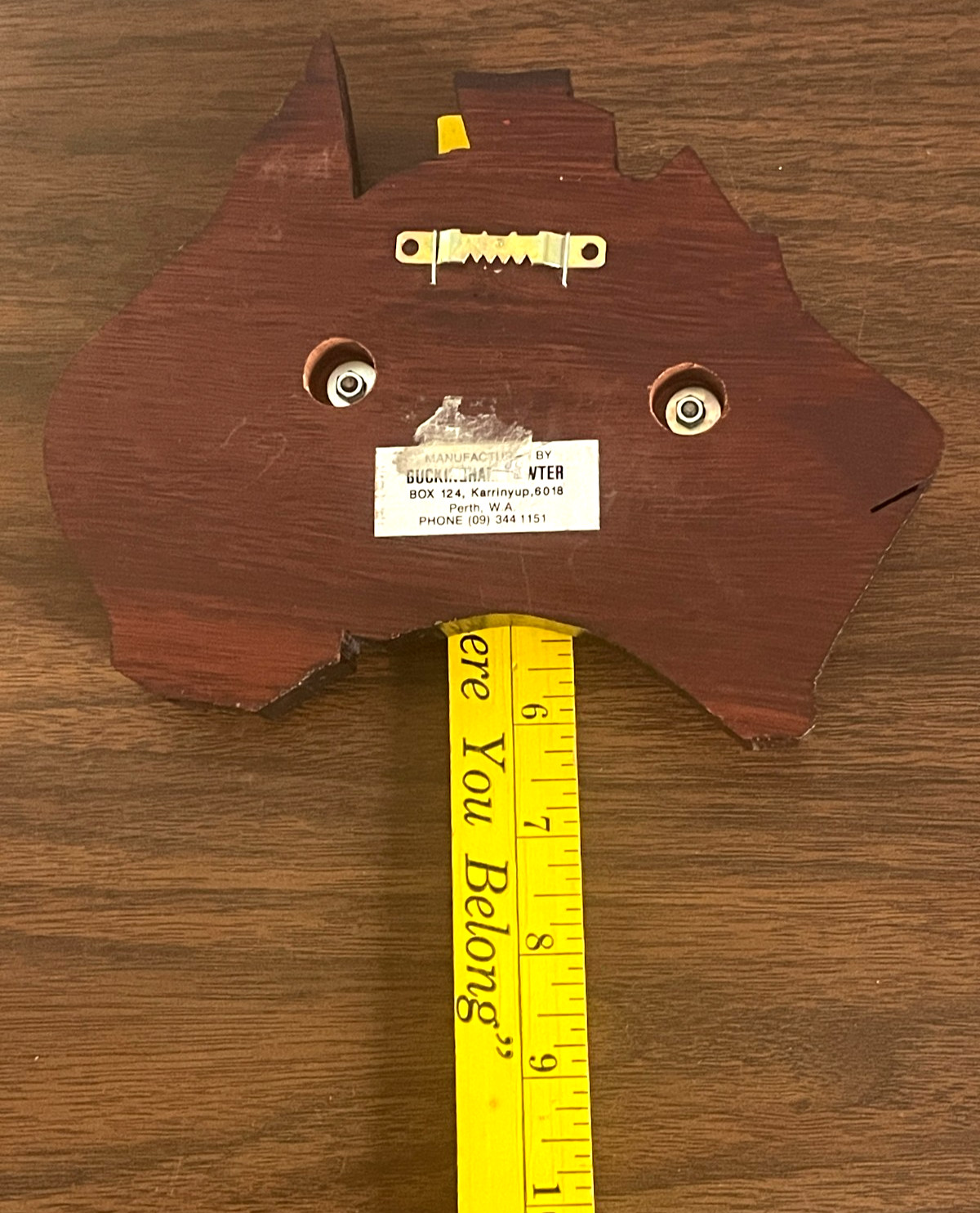 Naval Communication Station Australia Metal` Plaque Emblem