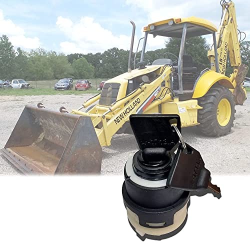 Ignition Switch with 2 Keys Compatible with Backhoe Loader 1CX 2CX 3CX 4CX,3C