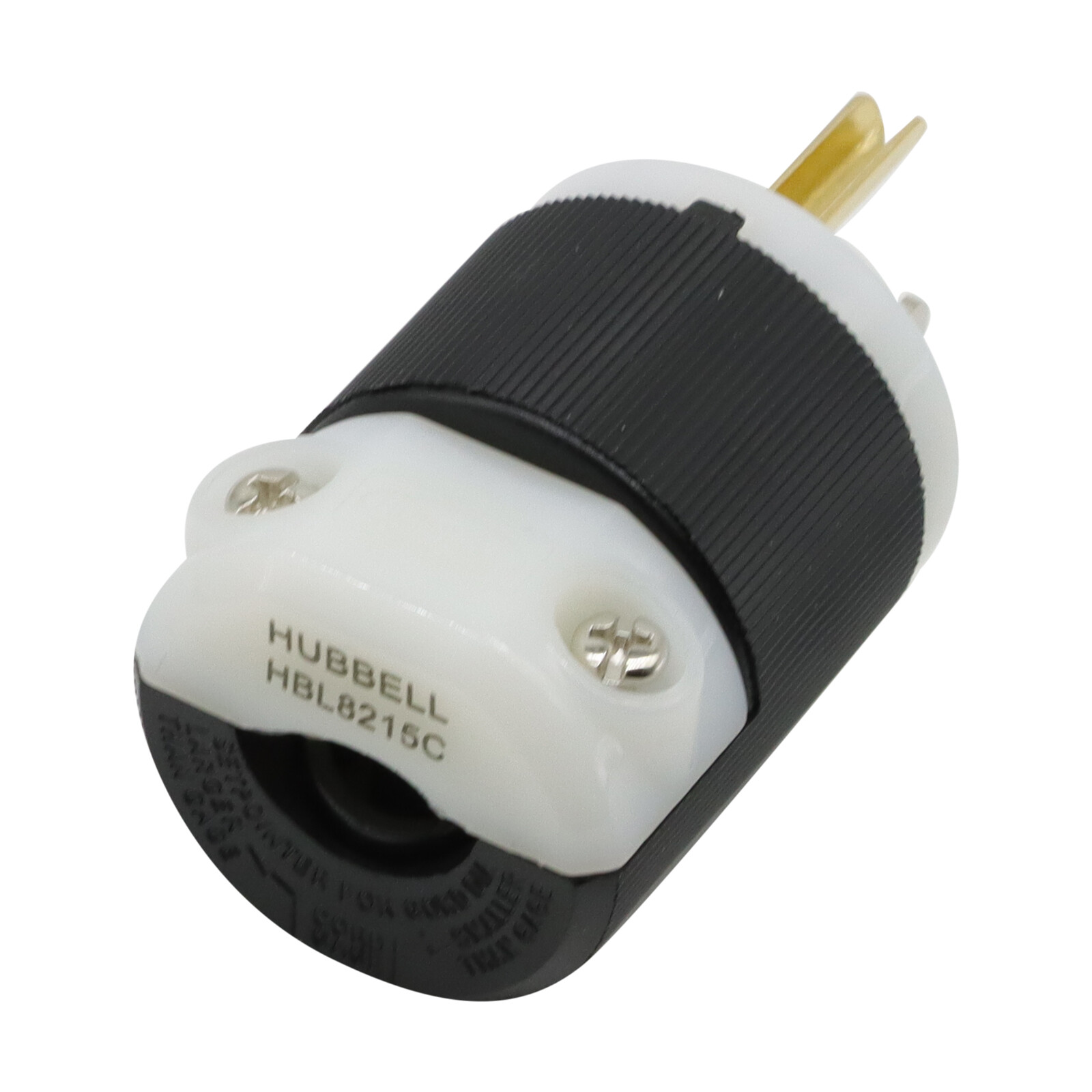 LOT 20x HBL5266C For AC Male Edison NEMA 5-15P Plug 15A 125V Connector CL/BK