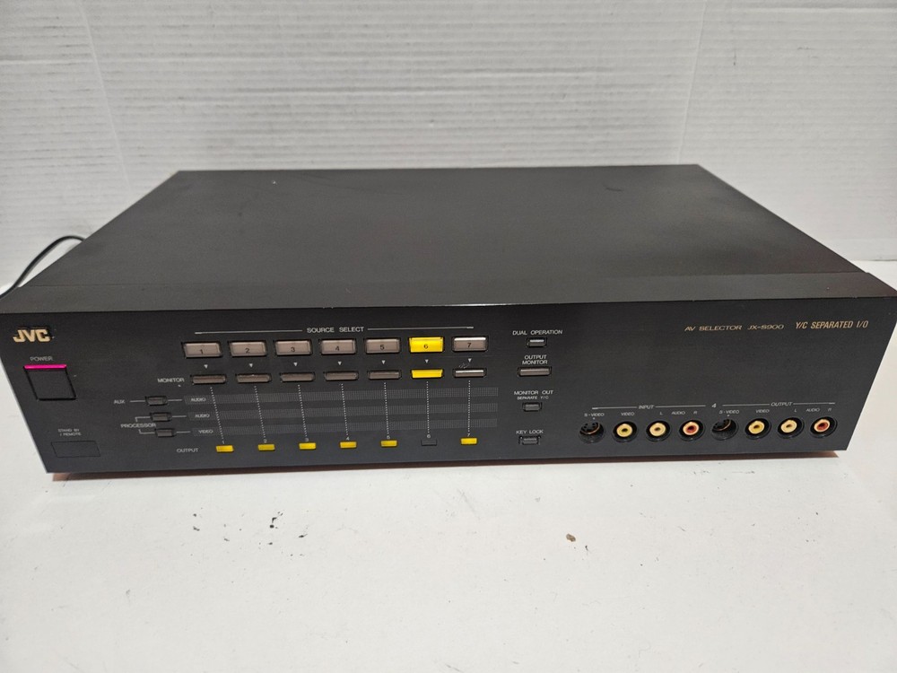 JVC Model JX-S900 AV Selector Switch – High-End Component, Tested & Working