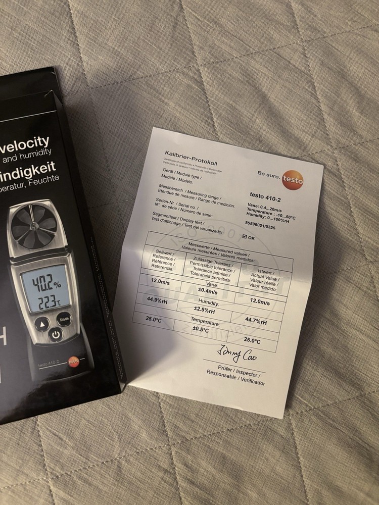 Texto 410-2 Propeller Anemometer