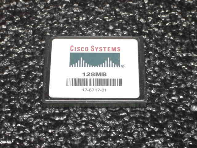 Cisco 128MB Compact Flash Memory Card CF CompactFlash 17-6717-01