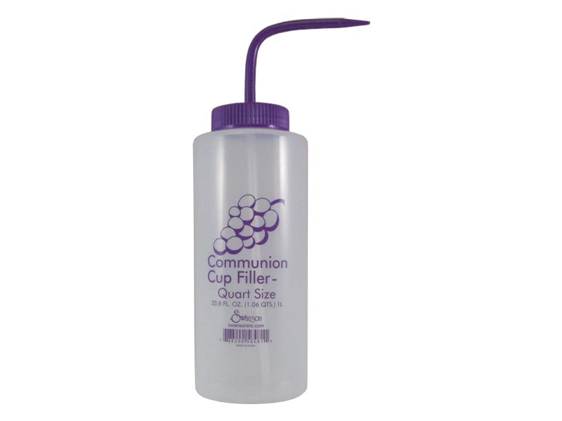 COMMUNION-CUP FILLER-SQUEEZE BOTTLE-QUART SIZE