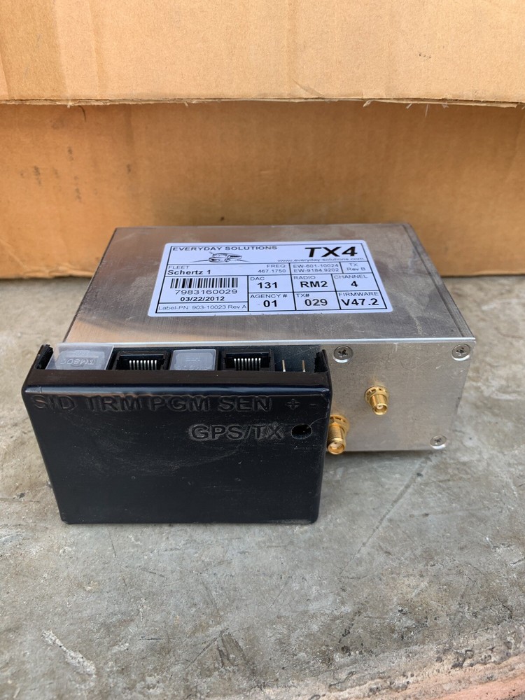 TX-3M UHF Transceiver EVERYDAY SOLUTIONS INC .13.6V 7.5Amp QPLTX3M
