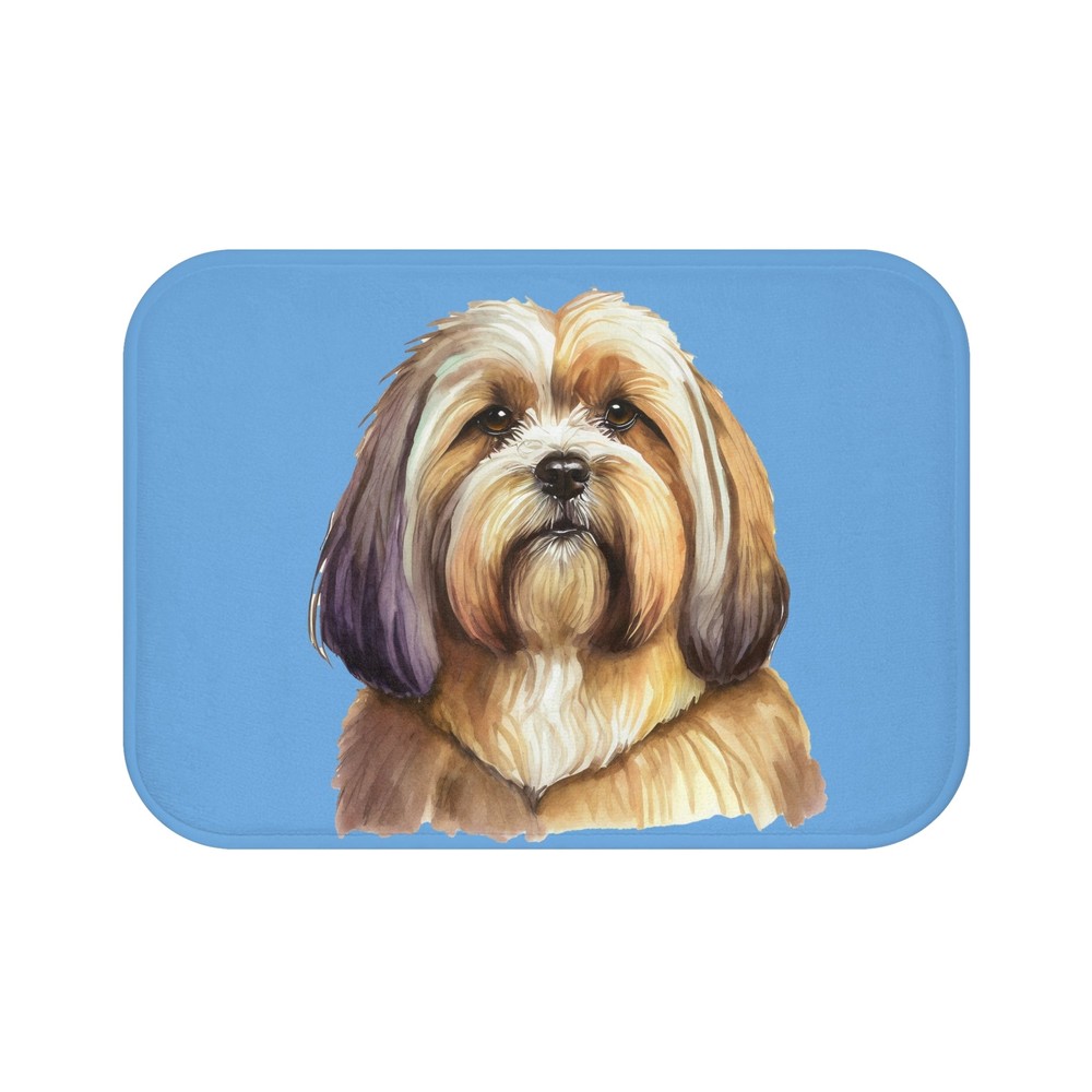 Lhasa Apso Bathroom Rug Mat -
