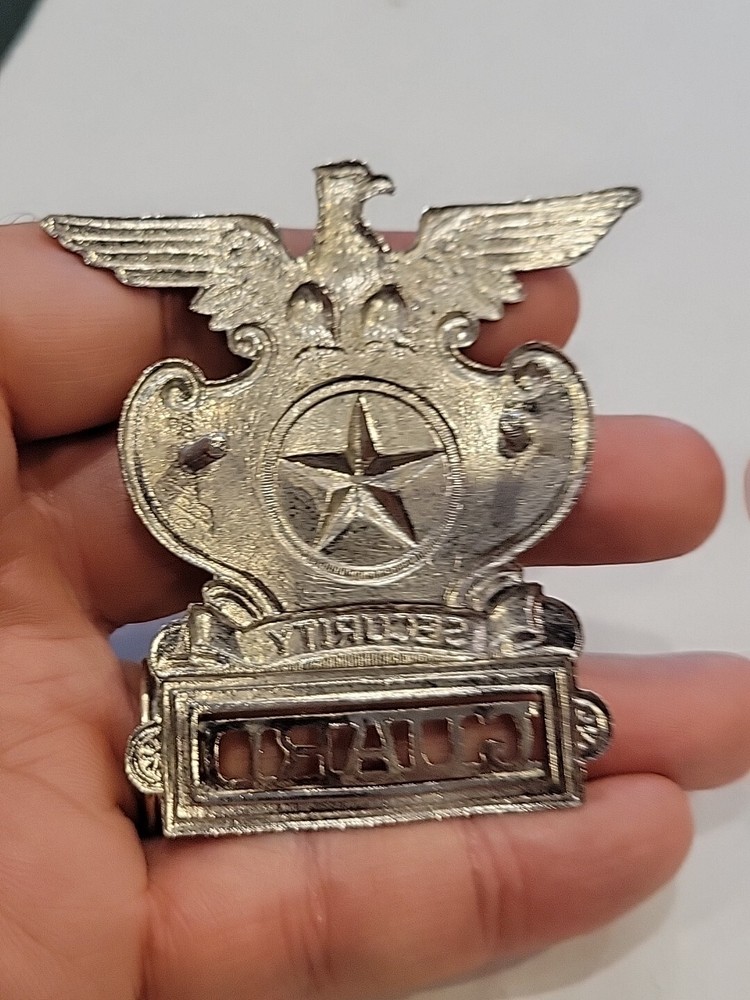 VINTAGE SECURITY GUARD BADGE #2