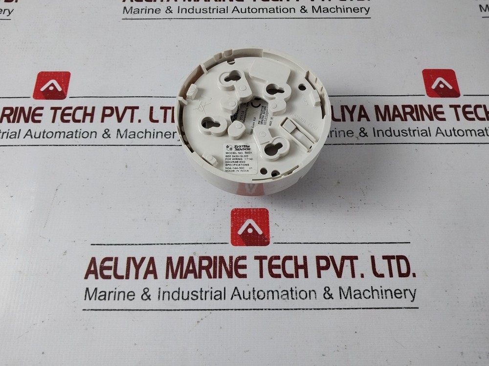 SYSTEM SENSOR 5351E HEAT DETECTOR WITH BASE B401 EN54-5:2000 CLASS A1R