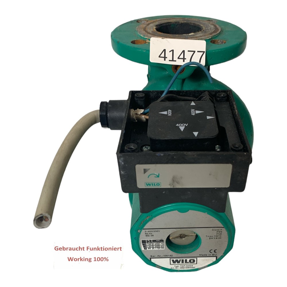 WILO TOP-S40/4 Heating Pump Circulation Pump