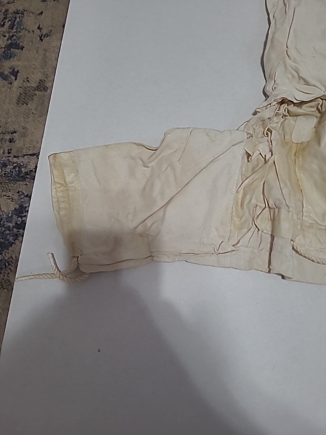 (2) RARE German Child Gas Jacket WWII NOT COMPLETE