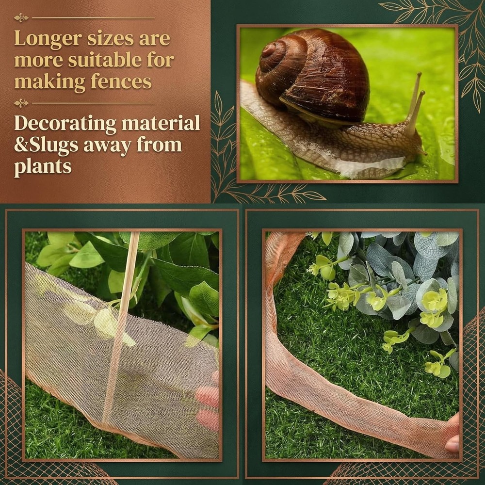Easily Customizable 40 Mesh Copper Screen - 48" x 10' for Various Applications