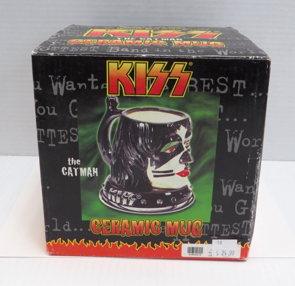 KISS PETER CRISS CERAMIC MUG  -  THE CATMAN
