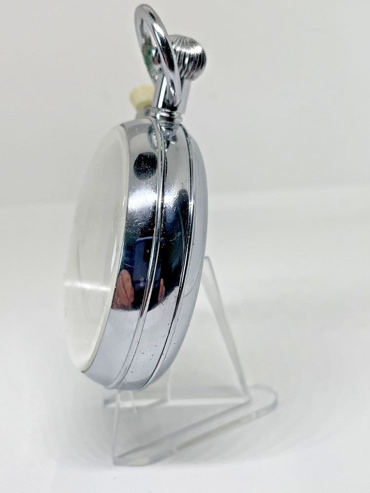 Nero Lemania Military Stop Watch With Split Second Timer