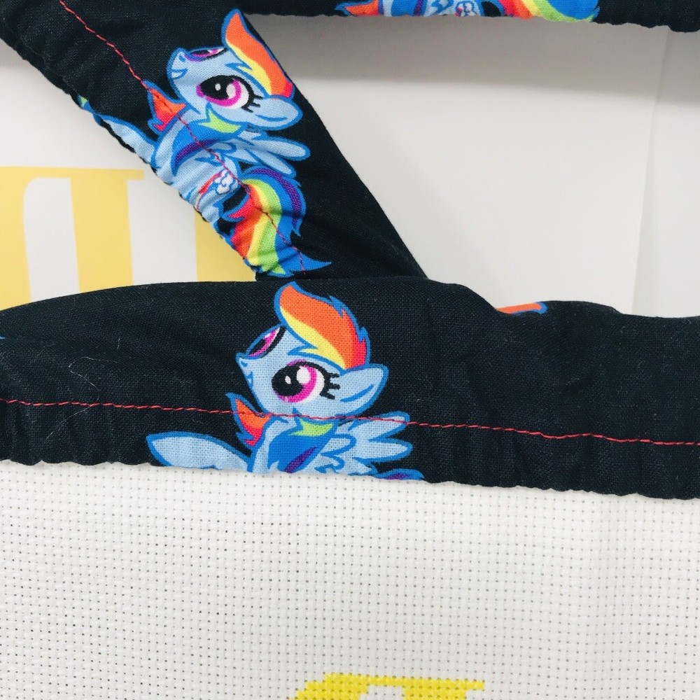 MLP on Black Grime Guards - Q-Snap Frame-Cross Stitch/Needlecraft