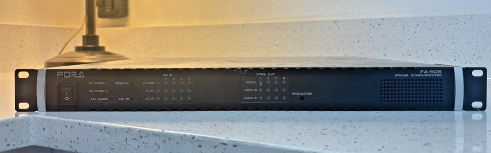 FOR.A FA-505 3G-SDI 5CH Frame Sync Up Down Cross Audio Embed/Deembed