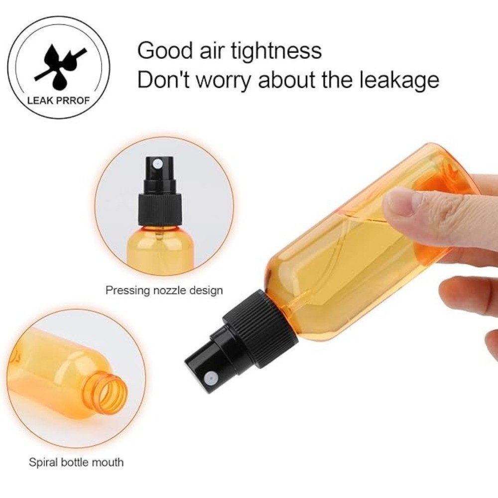 40 Pack Empty 80ml/3oz BPA-Free Mist Spray Bottles with Atomizer Pumps