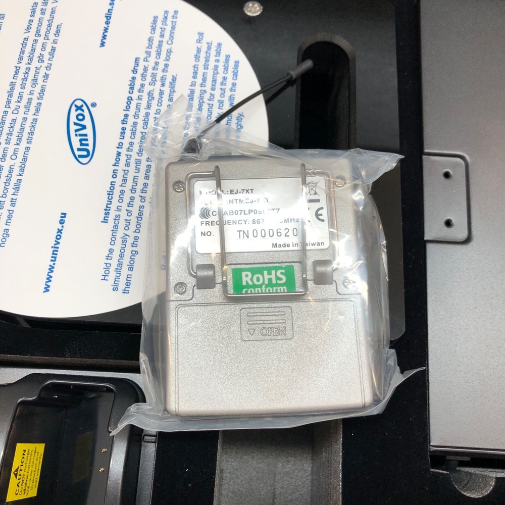 Univox P-Loop 2.C Portable loop system NEW